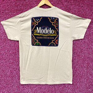 Cerveza Modelo Celebrate Cinco de Mayo Beer Promo T-Shirt L